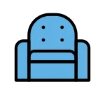 Armchair SVG Icon